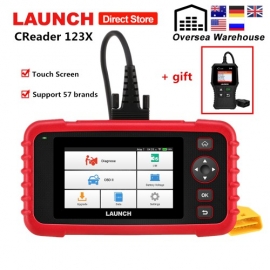 LAUNCH CRP123X OBD2 Code Reader for Engine Transmission ABS SRS Diagnostics with AutoVIN