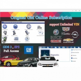 Original GM Online Subscription for One Year Work with GM MDI/GM Tech2/VCMII